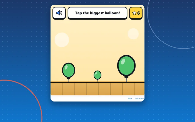 Big and Small, maths game