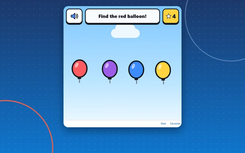 Colour Hunt, maths game