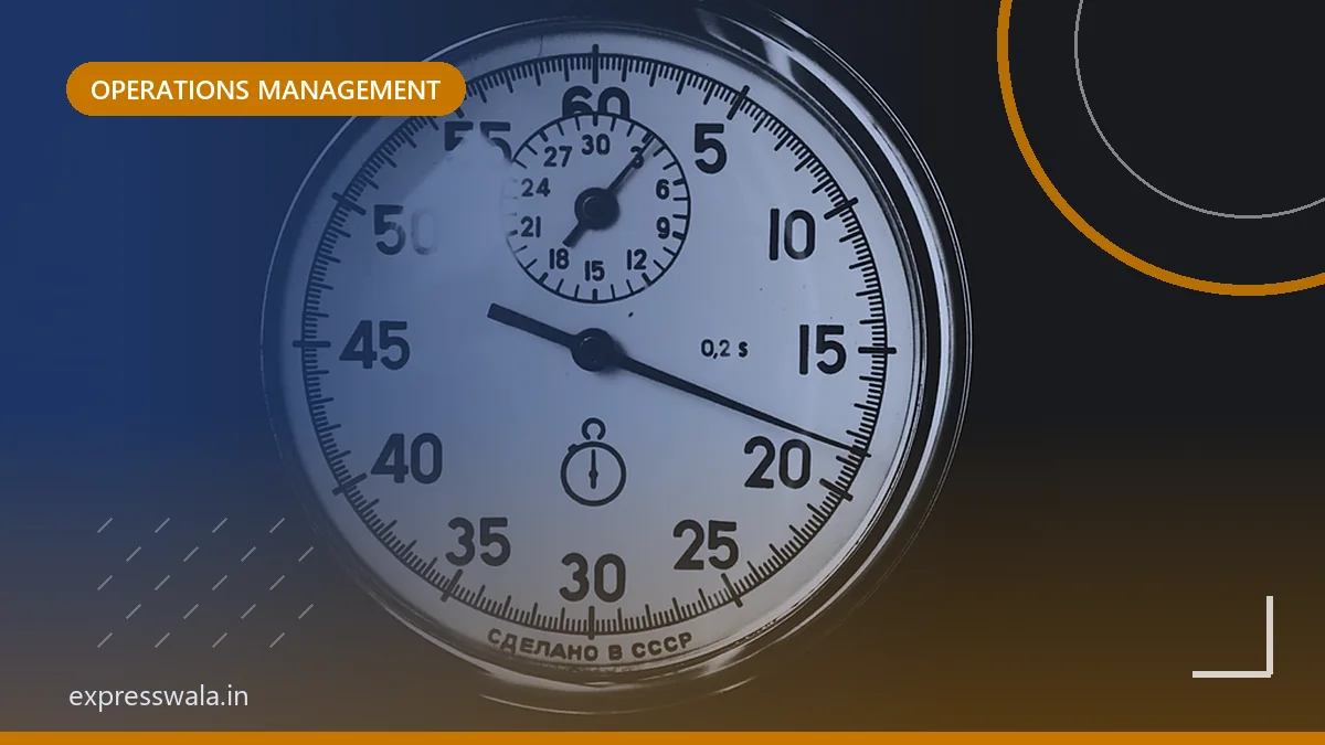 Illustration for Time Study and Work Measurement in Operations Management