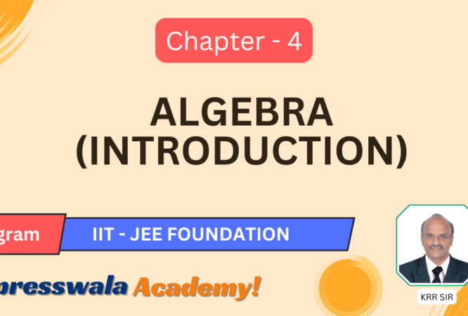 Algebra (Introduction) Algebra (Introduction)