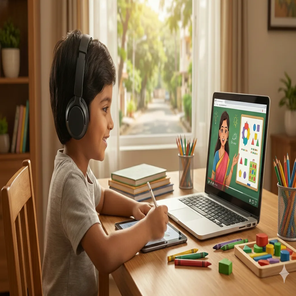 Online Tuition For Class 1 to 5 in Vijayawada