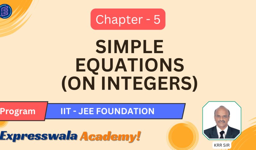 Simple equations (on integers) Simple equations (on integers)